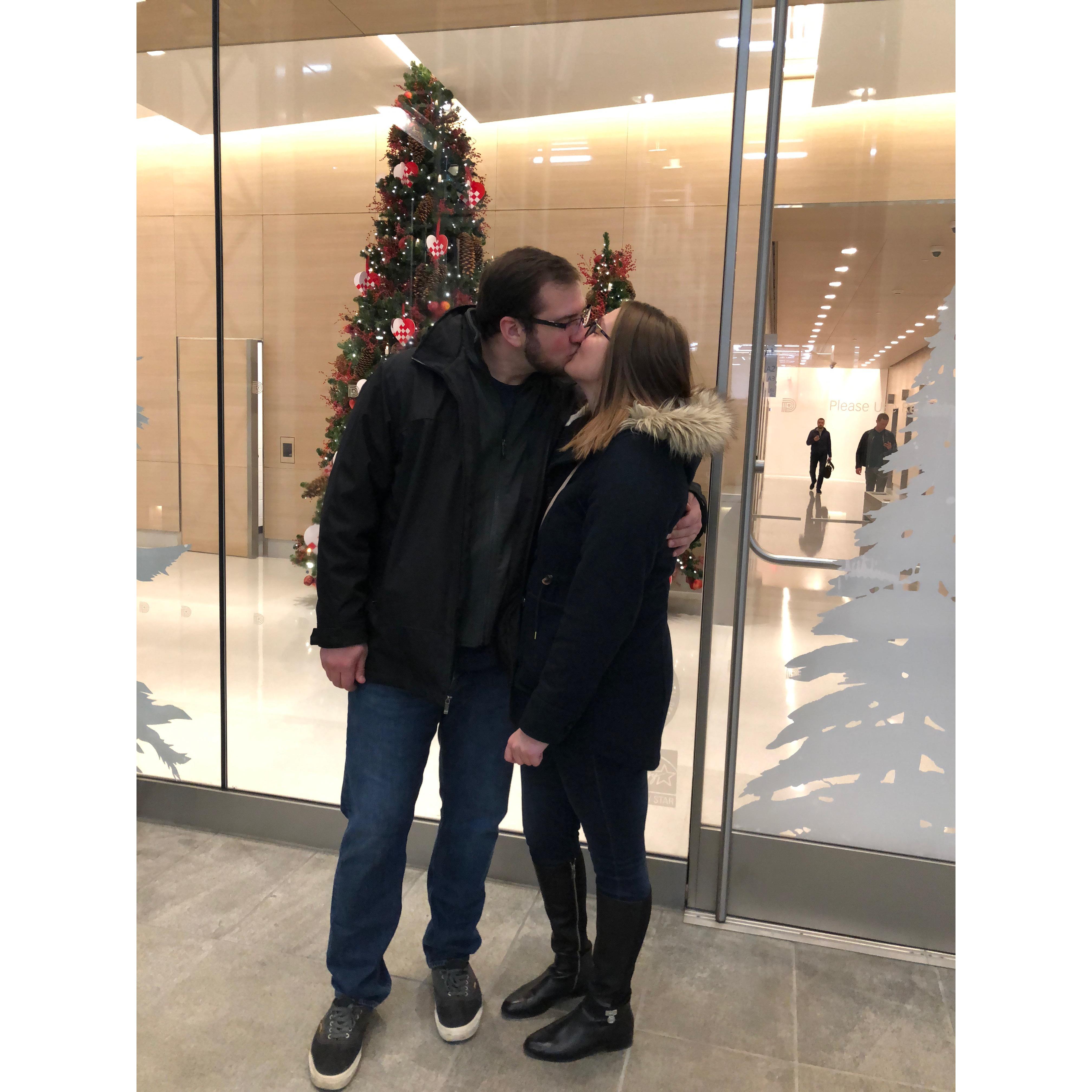 Our first anniversary!