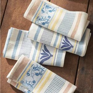 The Mediterranean Dish Jacquard Napkins, Set of 4