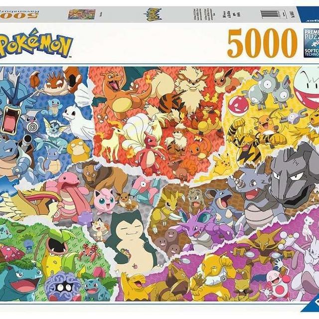 Ravensburger Pokemon 5000 Piece Jigsaw Puzzle for Adults & Kids Age 12 Years Up