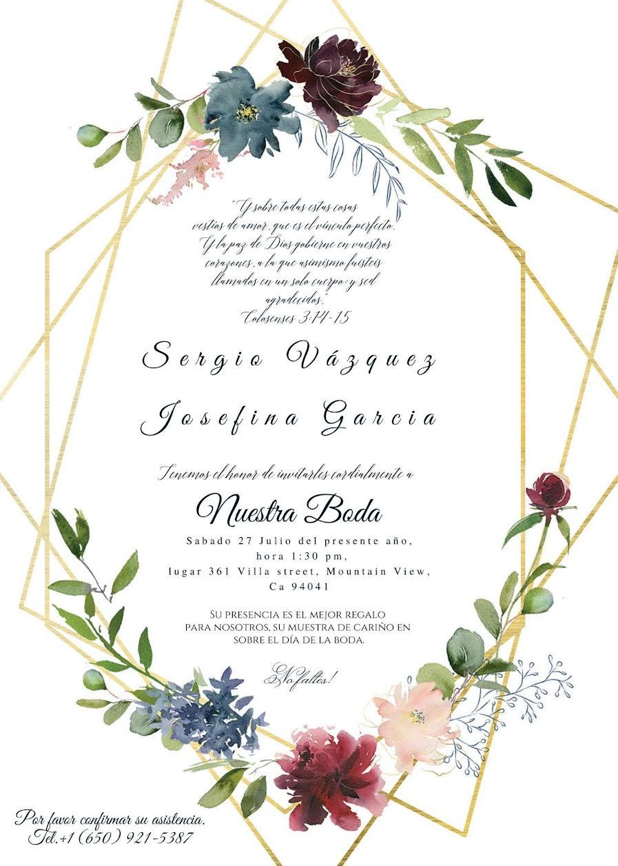 The Wedding Website of Sergio Vazquez and Josefina Garcia