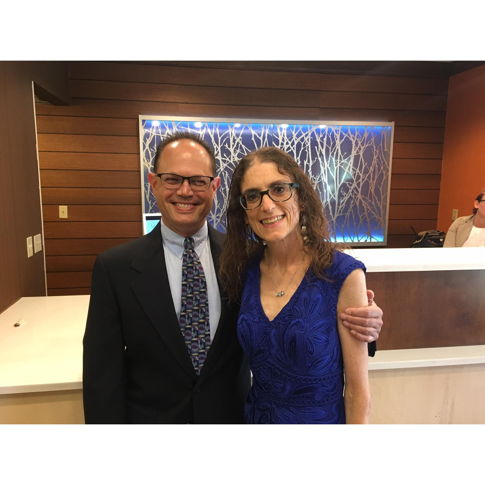 We dress up well!  Romantic family wedding in Virginia.