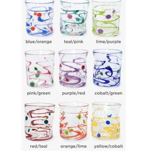 wackie ware 5.5" tumbler — lime/purple