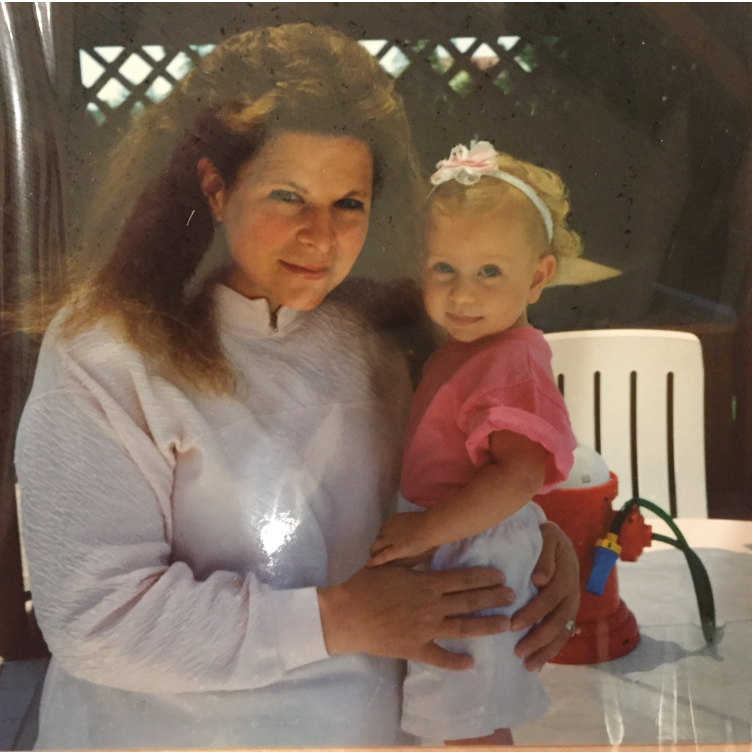 Mom & Lesley circa 1992?