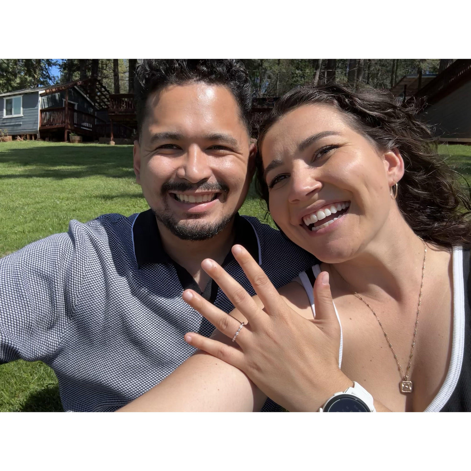 The day Daniel proposed.