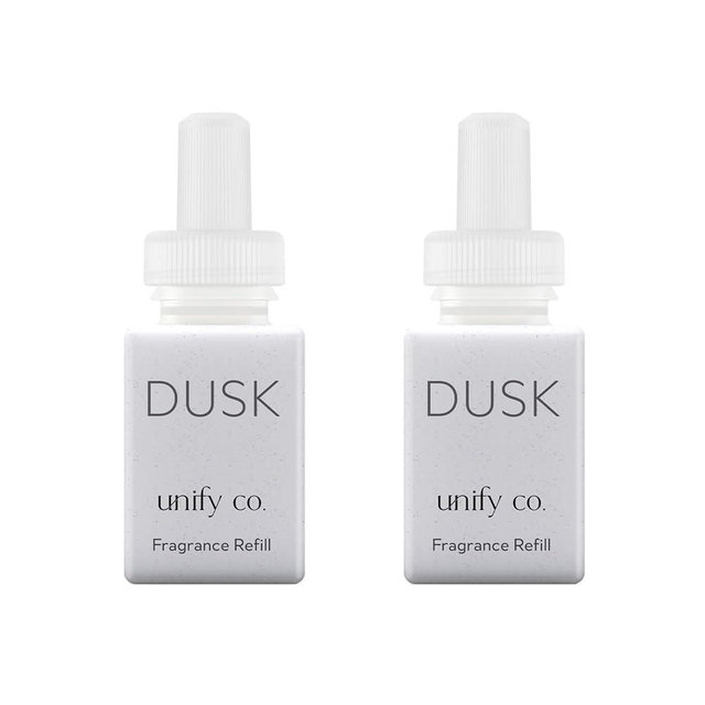 Pura and Unify - Fragrance for Smart Home Air Diffusers - Room Freshener - Aromatherapy Scents for Bedrooms & Living Rooms - Odor Eliminator - 2 Pack - Dusk
