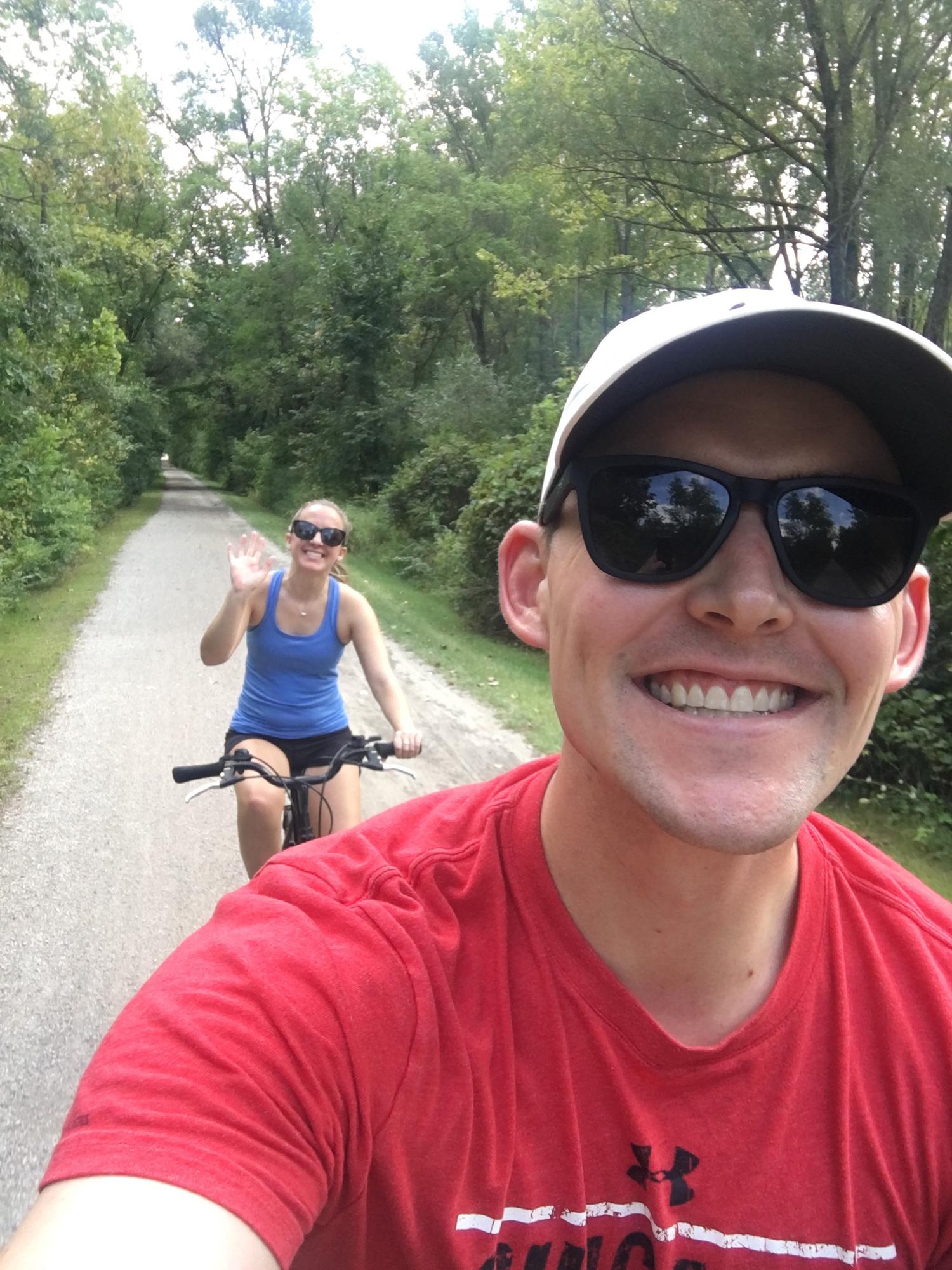 Biking in Michigan