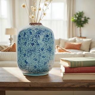 Decorative Terra Cotta Vase