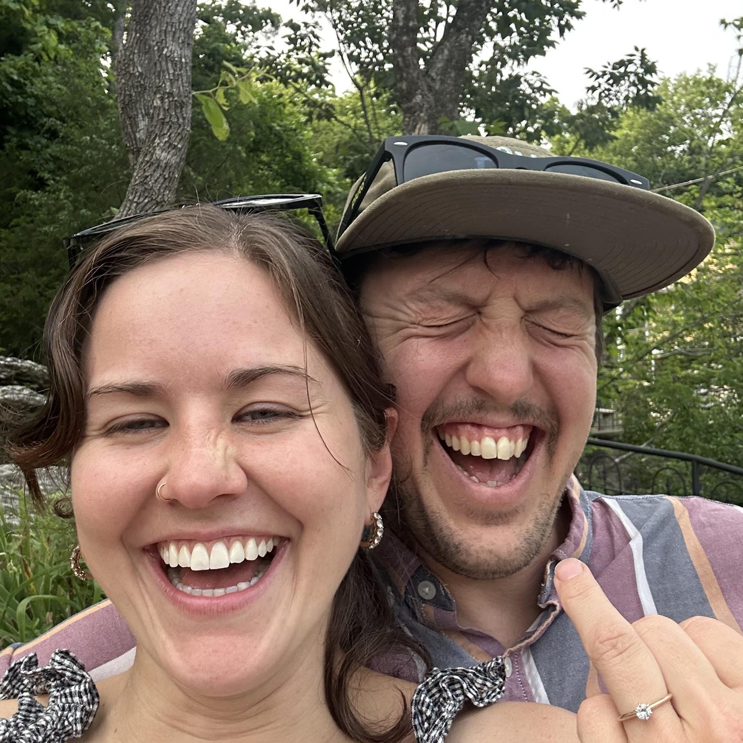 We picked out a ring, engaged!