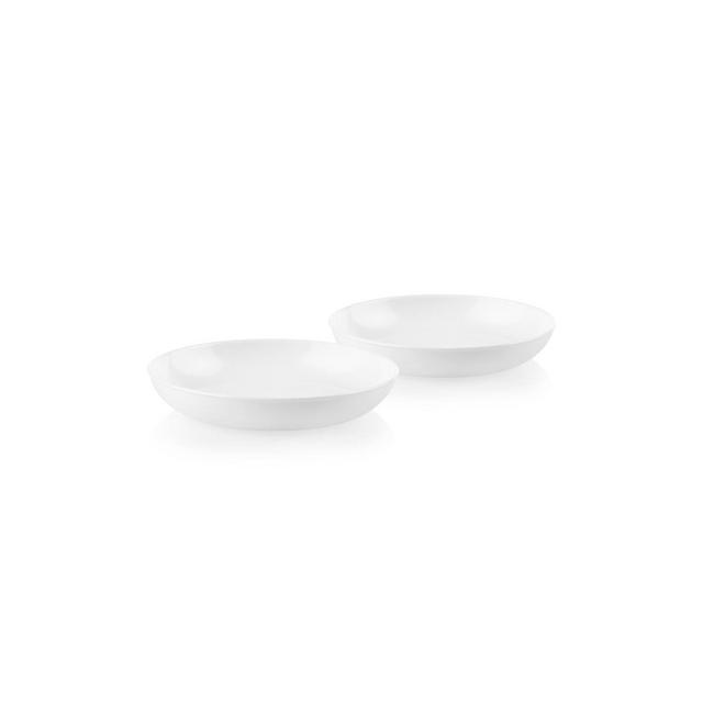 Corelle 2pk Glass Vitrelle 30oz Meal Bowls White