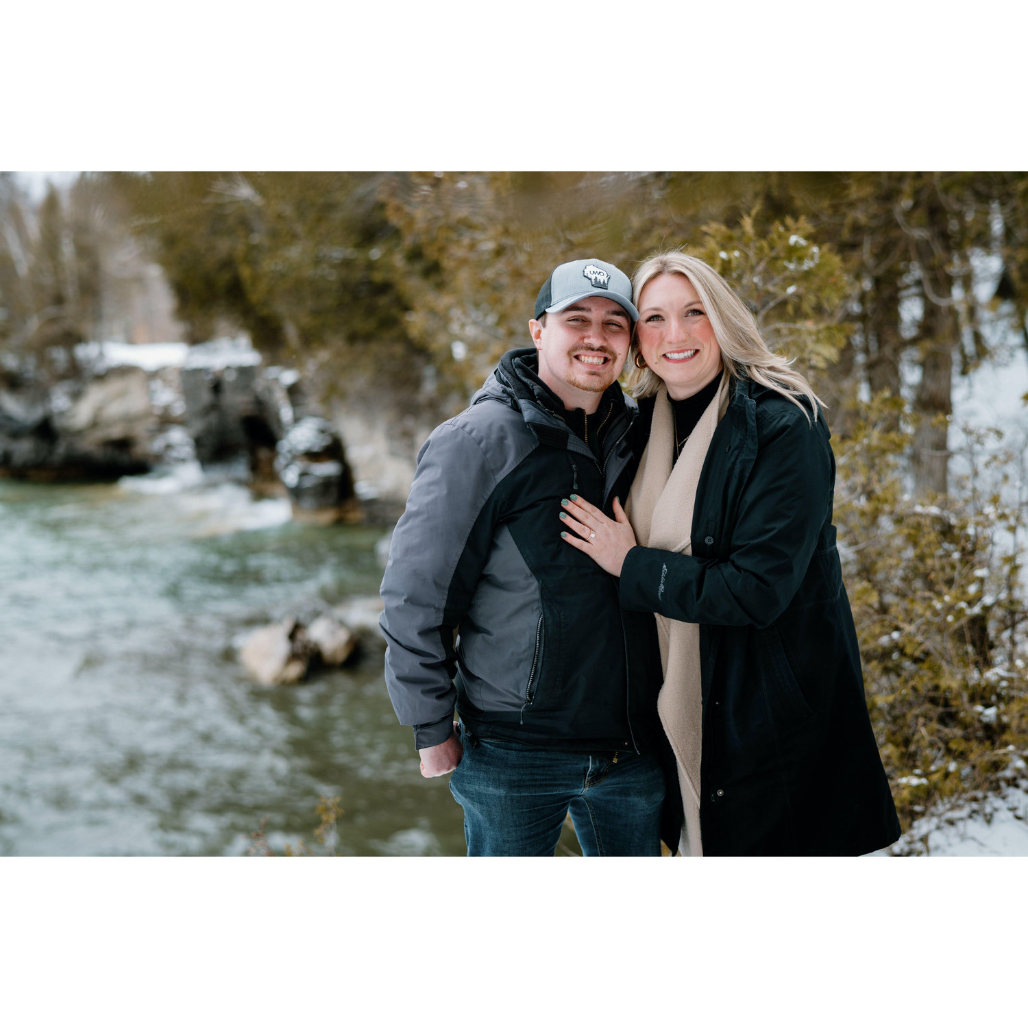 Part of our surprise photo shoot from the engagement