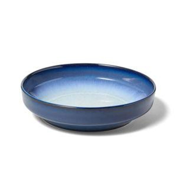Sur La Table Lucent Reactive Glaze Pasta Bowl - Navy