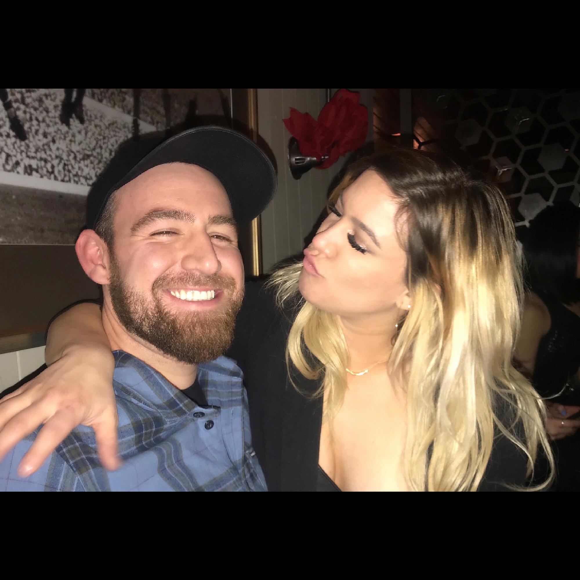 My 30th Birthday. A night filled with kisses, friends, whiskey and Post Malone.