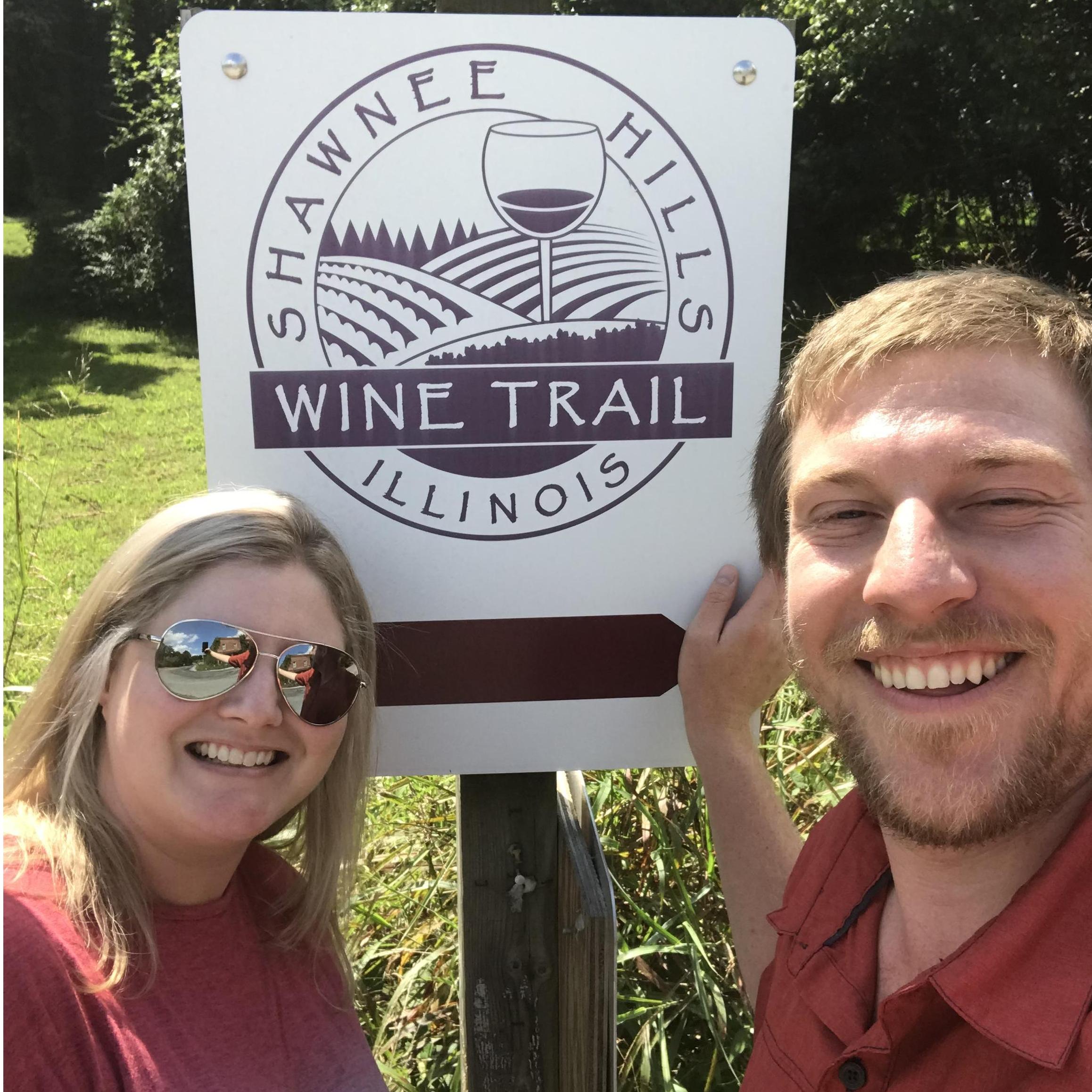 Exploring Southern Illinois.