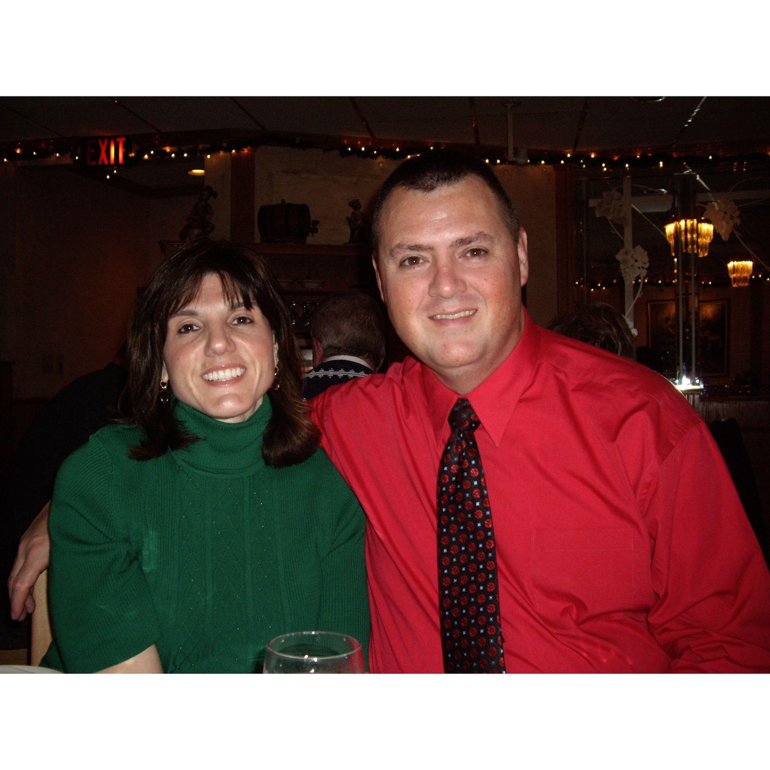 Our 1st Christmas, Work Party 2008