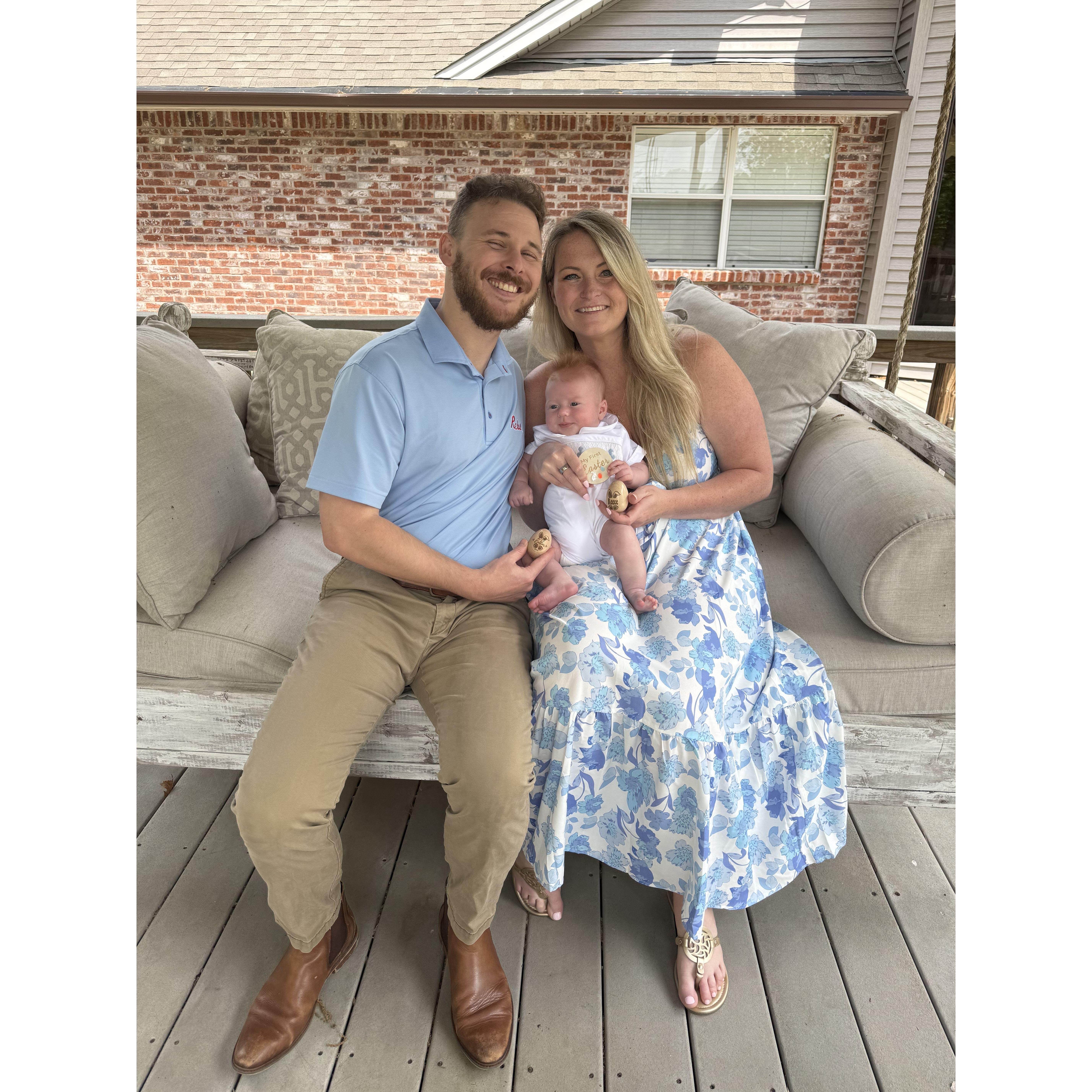 Our first Easter with Reece