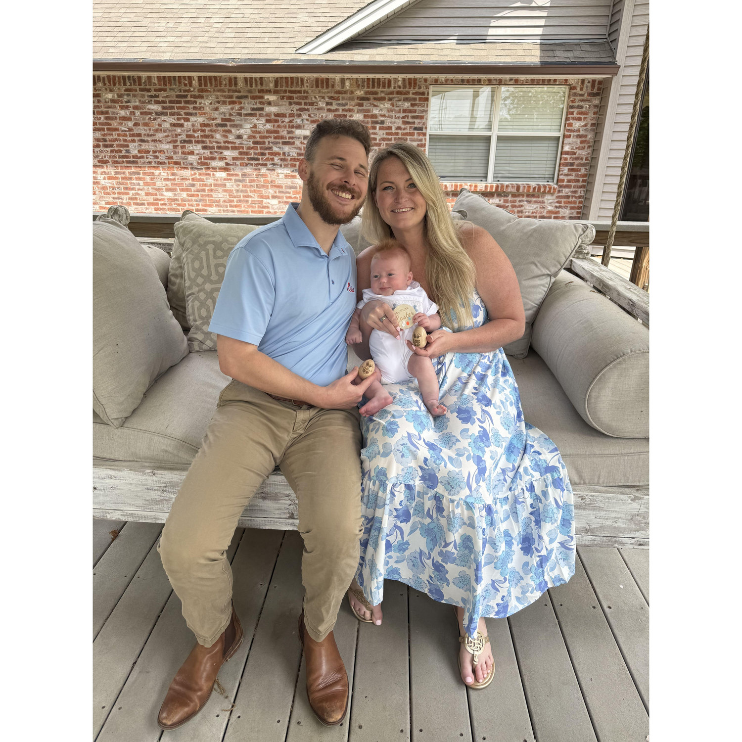 Our first Easter with Reece