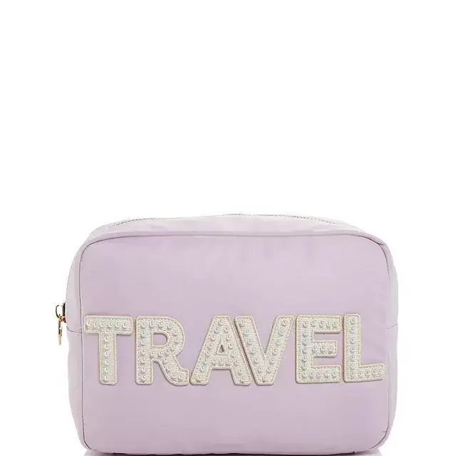 Travel Appliqué Cosmetics Case