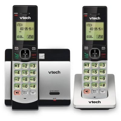 Product description page - VTech DECT 6.0 Expandable Cordless Phone (CS5119-2) with Caller ID and Call Waiting, 2 Handsets - Silver