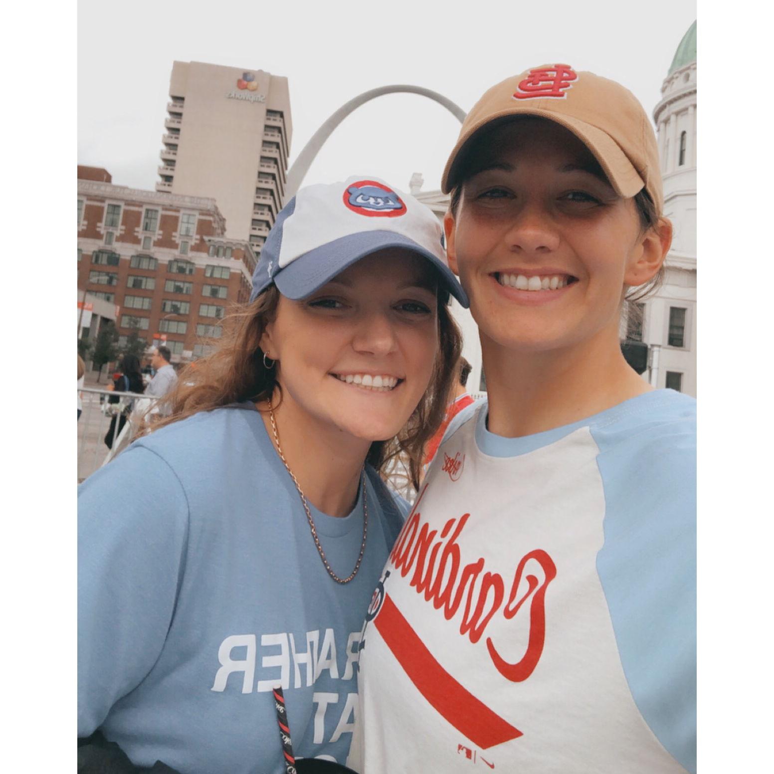 First Cubs/Cards game... Cubs won 😜