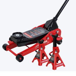 CRAFTSMAN Red 3-Tons Steel Hydraulic Jack kit