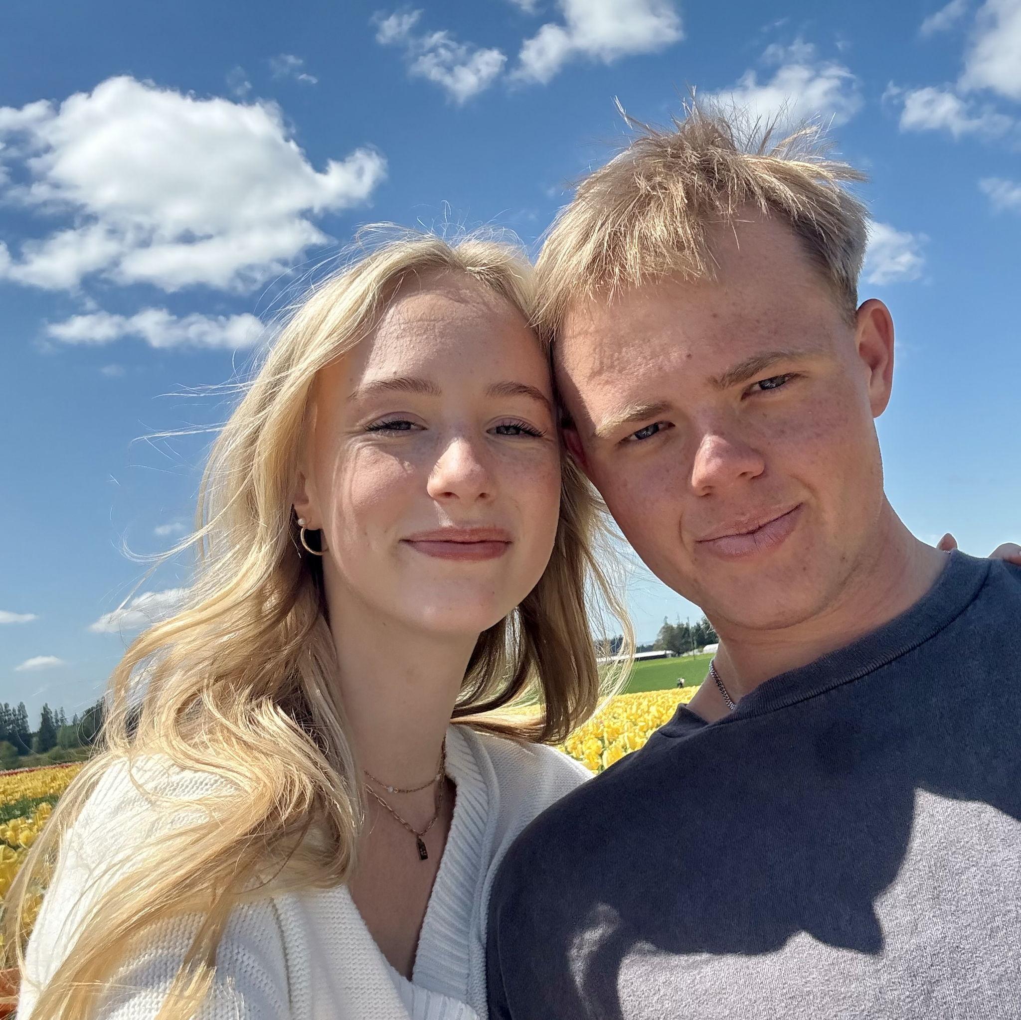 First day trip together to the tulip festival.