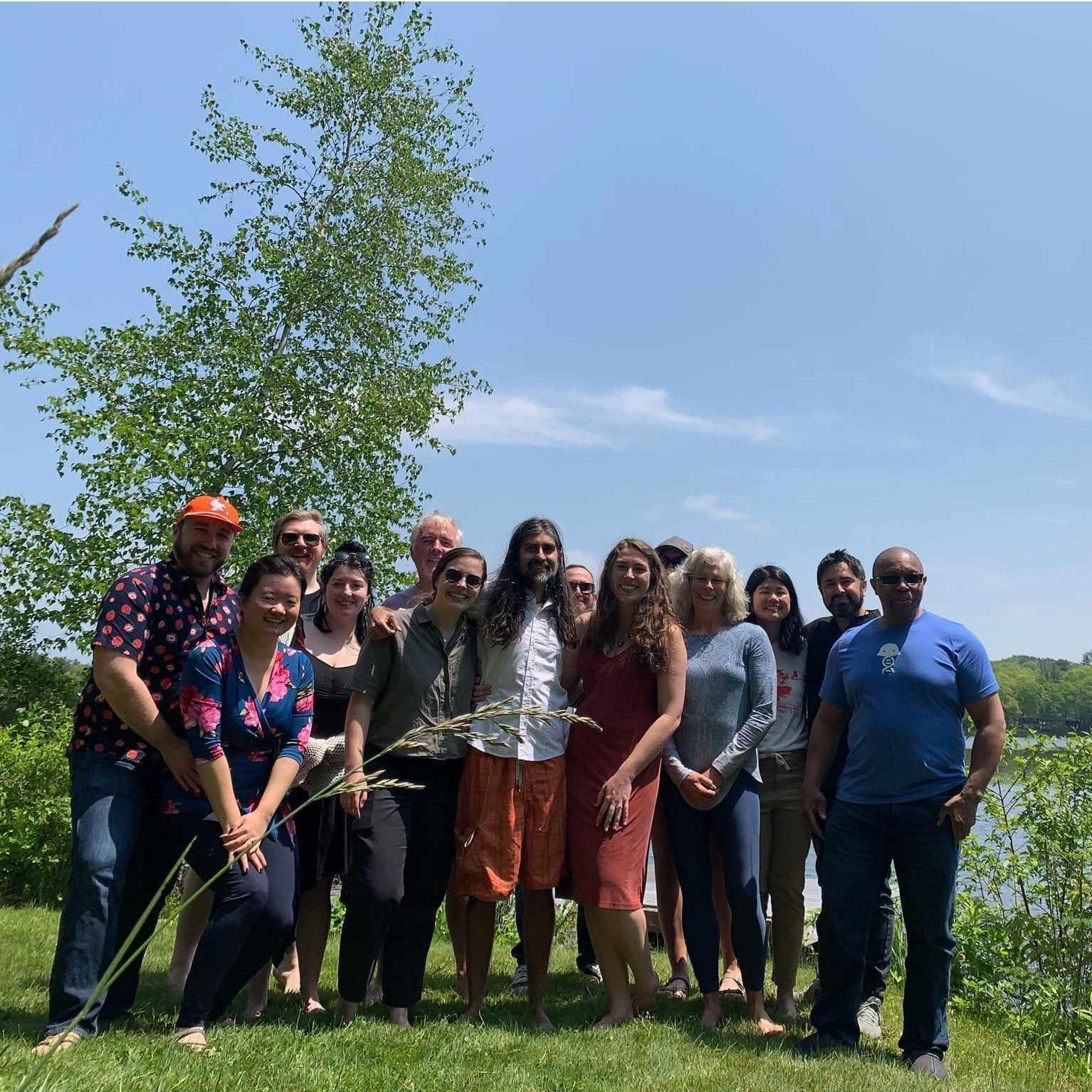 The engagement crew! Special memory with special people, in a special place