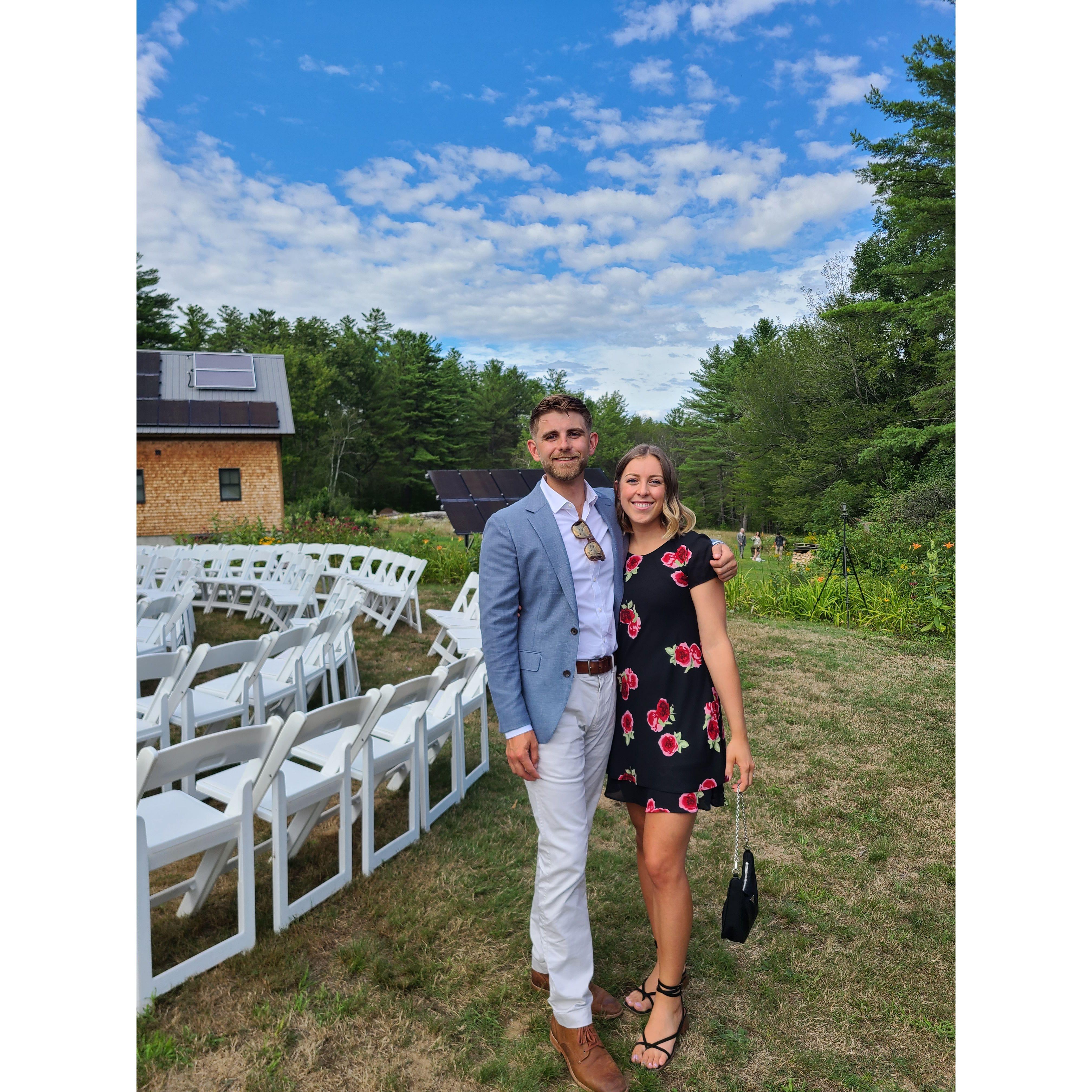 At Jared & Chelsea's wedding back in August 2022 ❤️