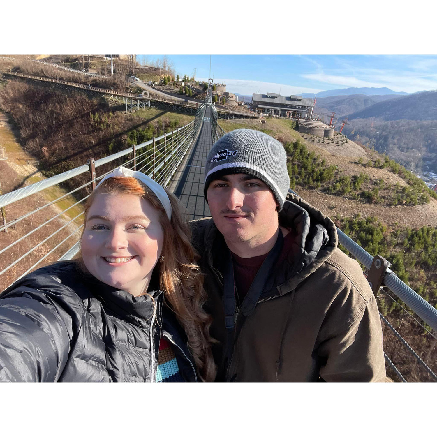 Gattlinburg trip on the bridge!