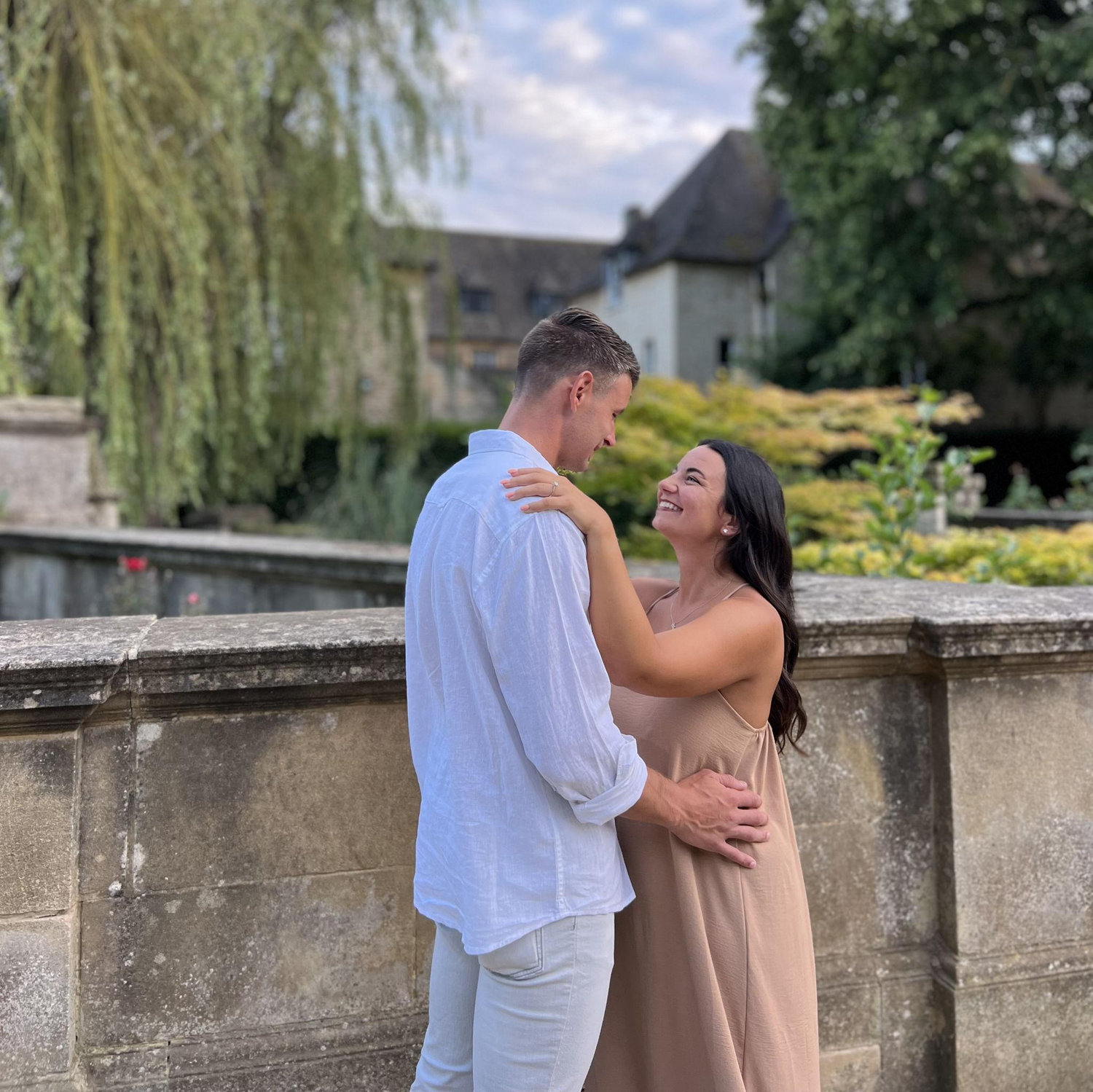 Engagement Photoshoot in Christchurch Meadow Oxford, August 2024