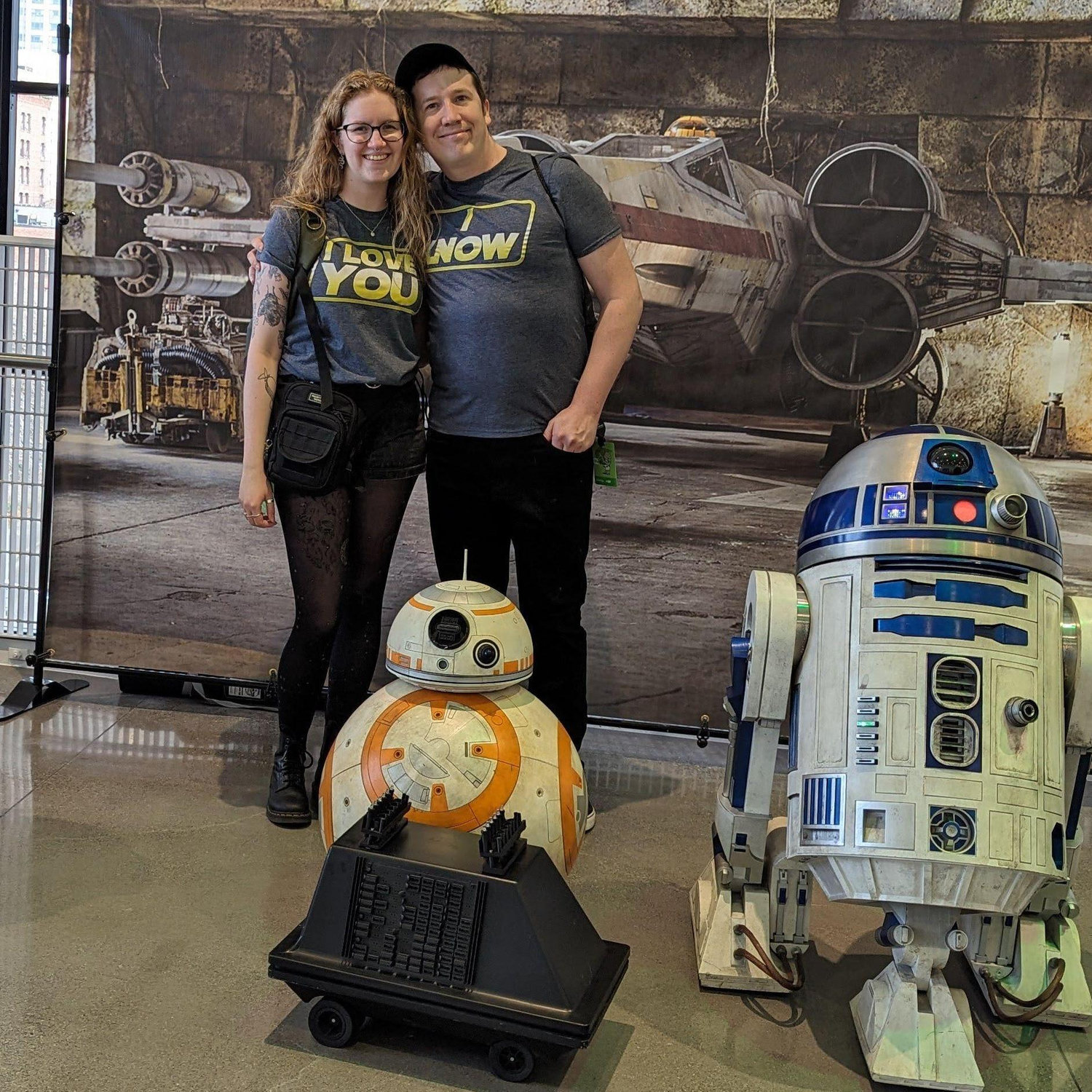 Our first Emerald City Comic Con together (2024)