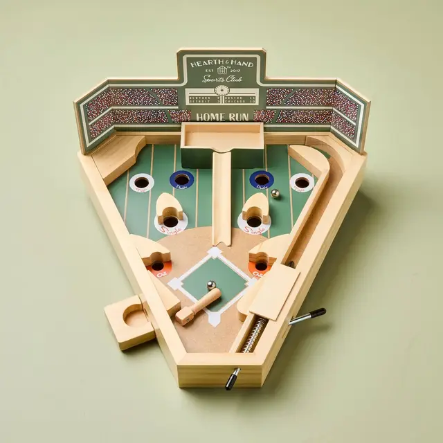 Baseball Themed Wooden Pinball Game - Hearth & Hand™ with Magnolia