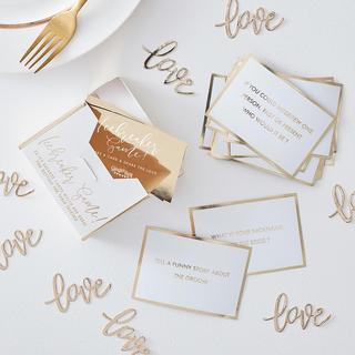 Game For Wedding Table, Pack of 25