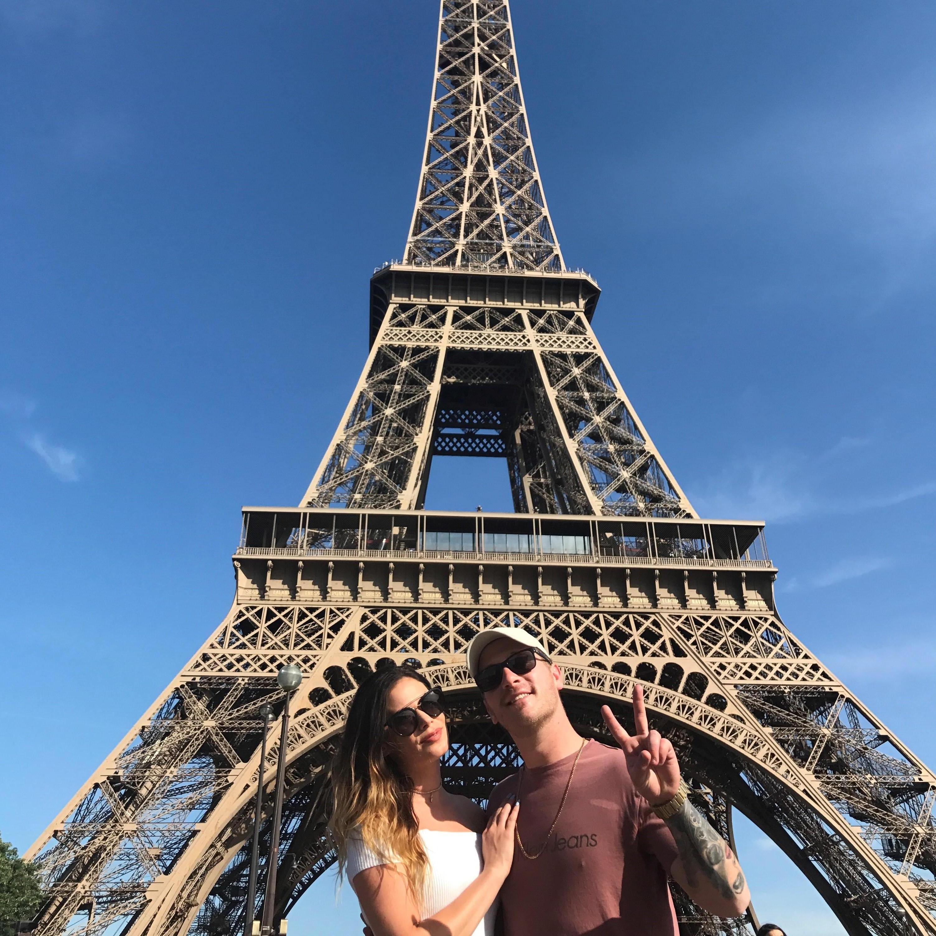 Our first trip to Paris & the Eiffel Tower