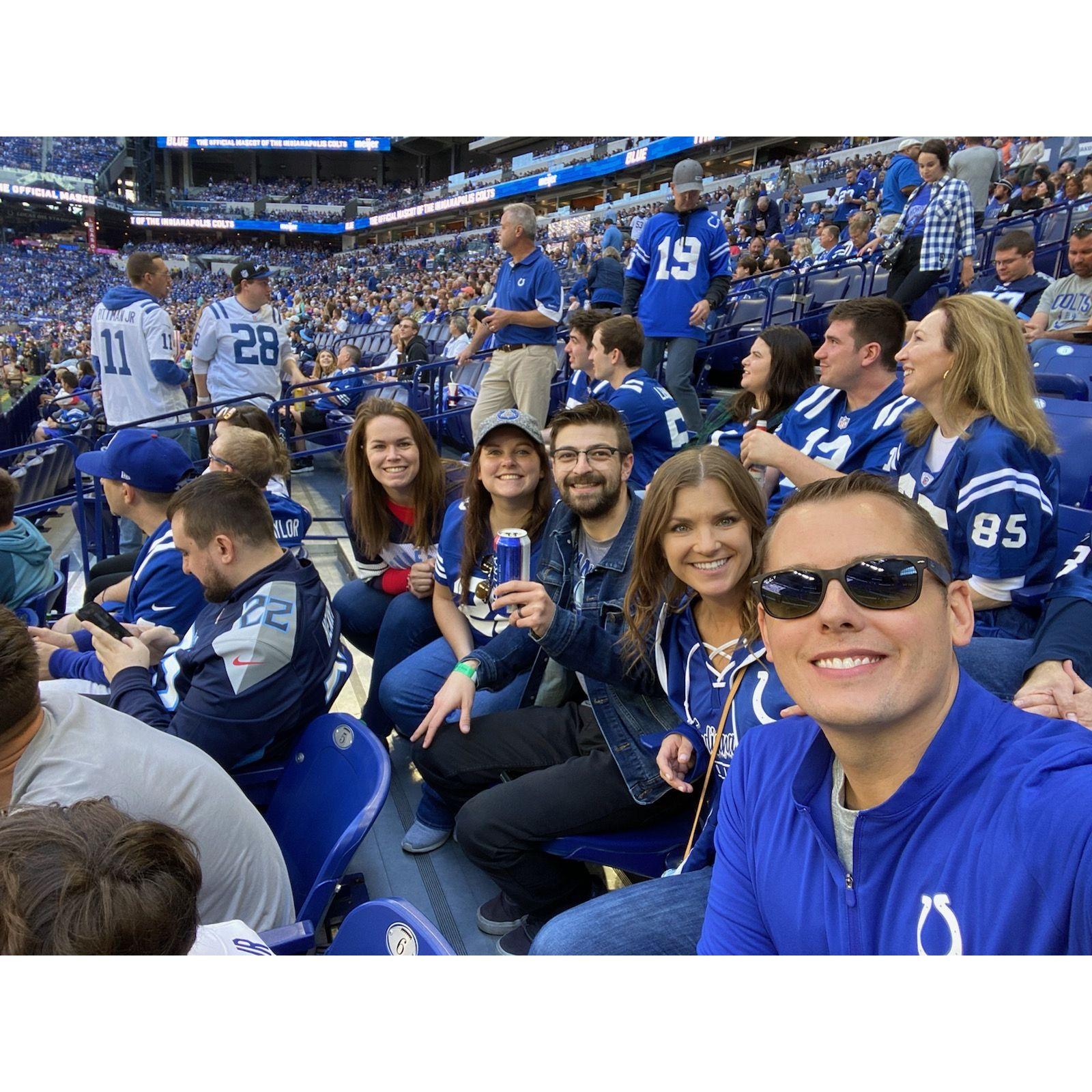 Out first Colts game