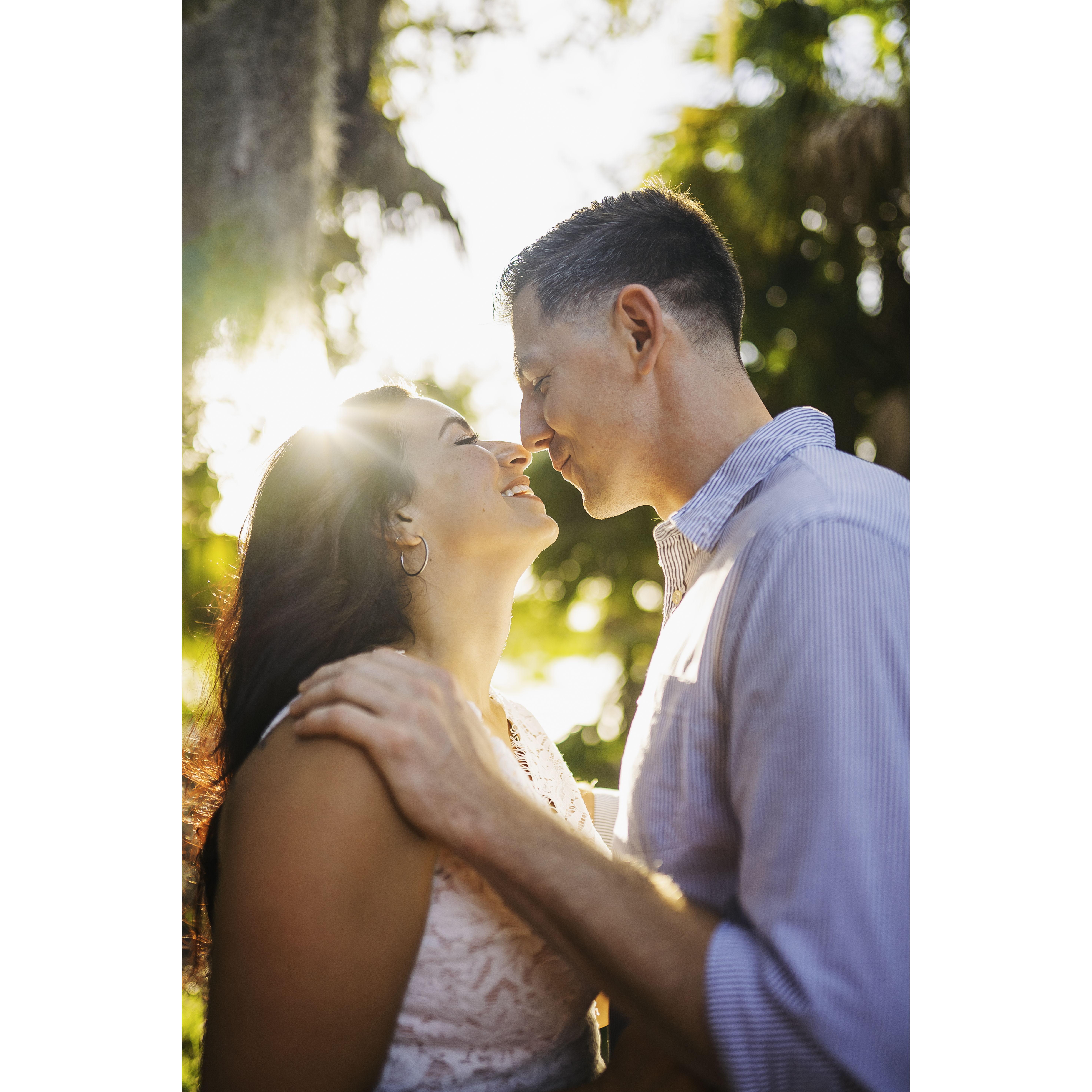 One of both of our favorite pictures from our engagement shoot!