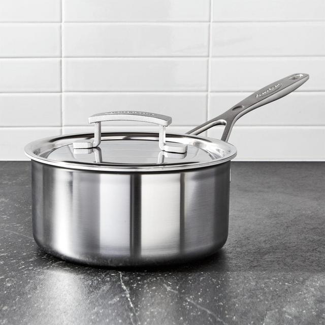 Demeyere Industry 2-Quart Stainless Steel Sauce Pan