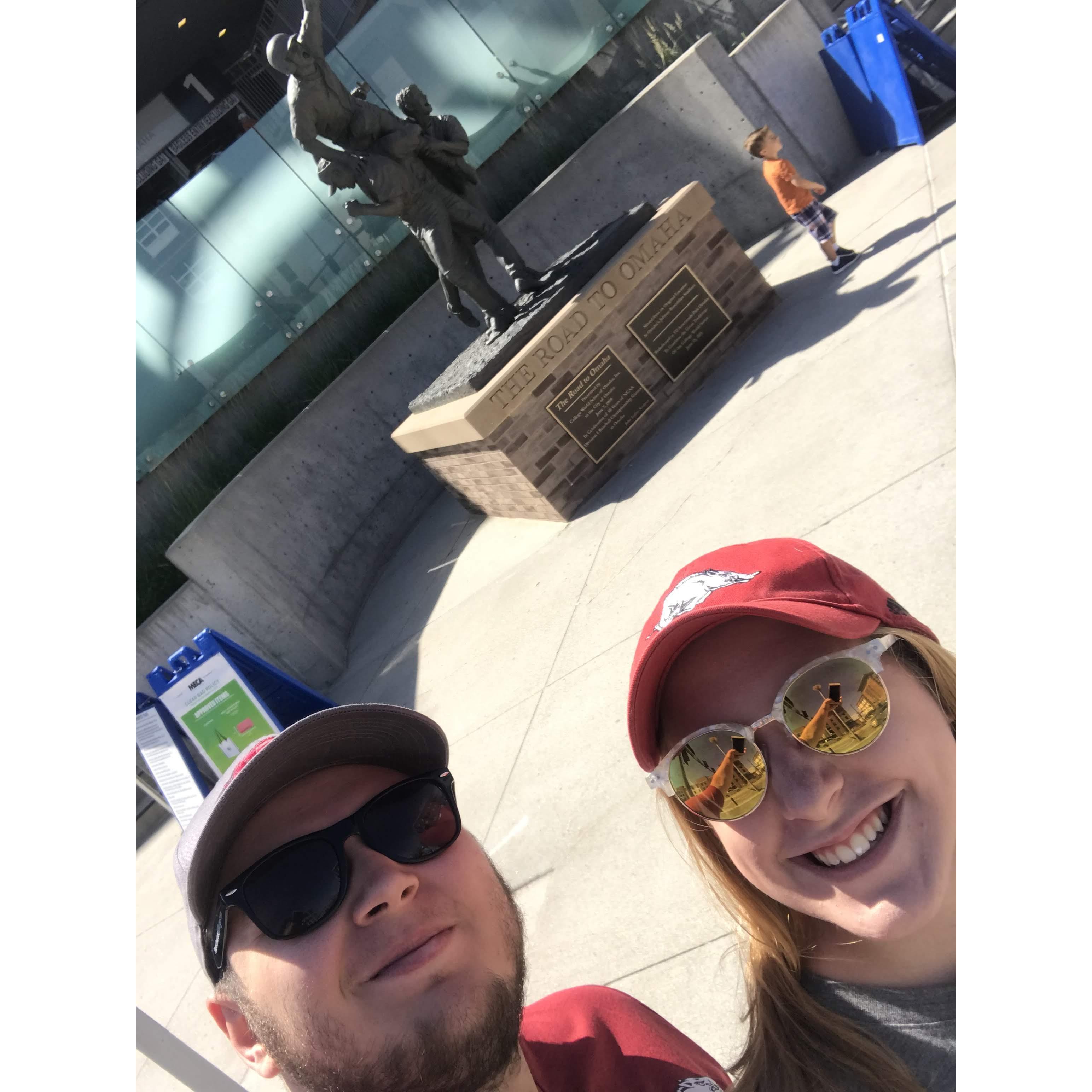 2018: College World Series in Omaha NE!