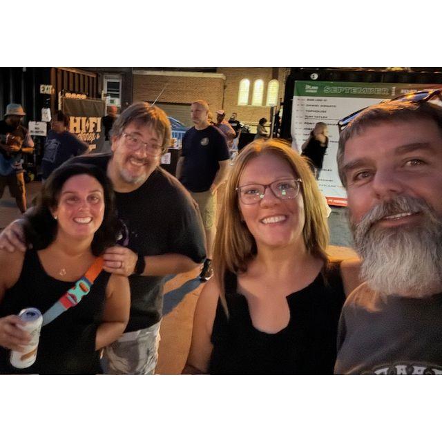 A night of fun with our future best man and his bride at the HiFi Annex. Always a good time listening to Reverend Peyton and the band!