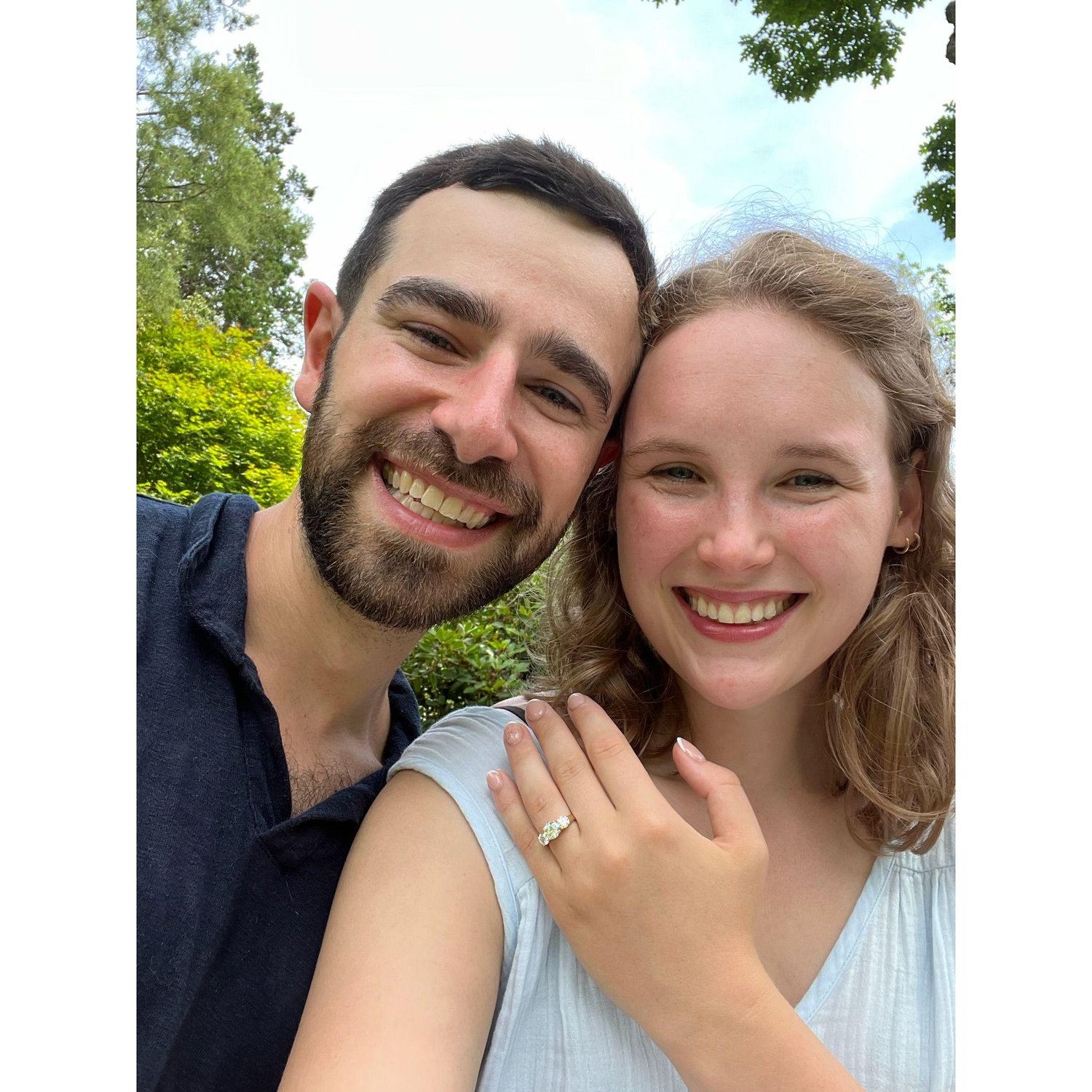 Our engagement day!