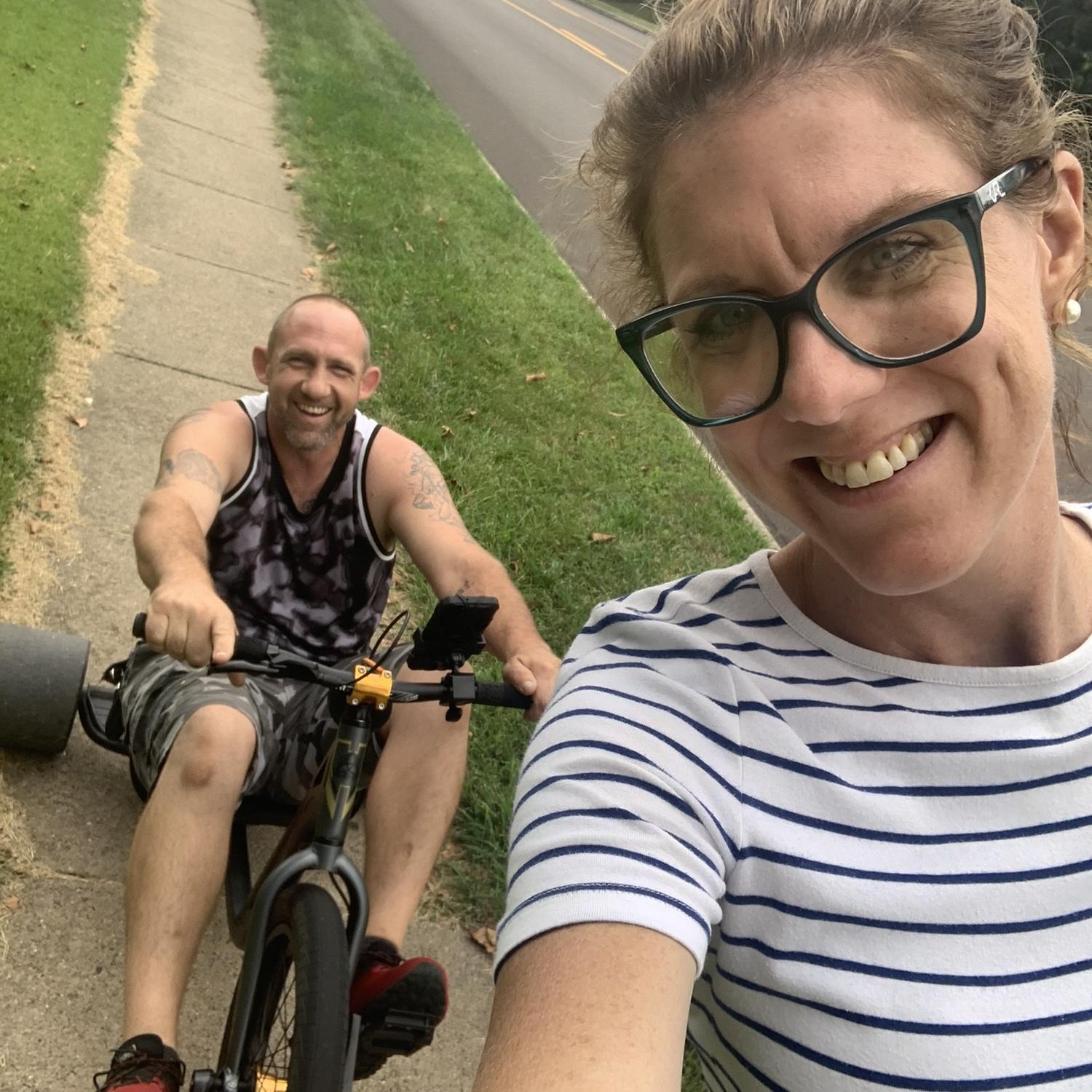 Our drift trike rides!!