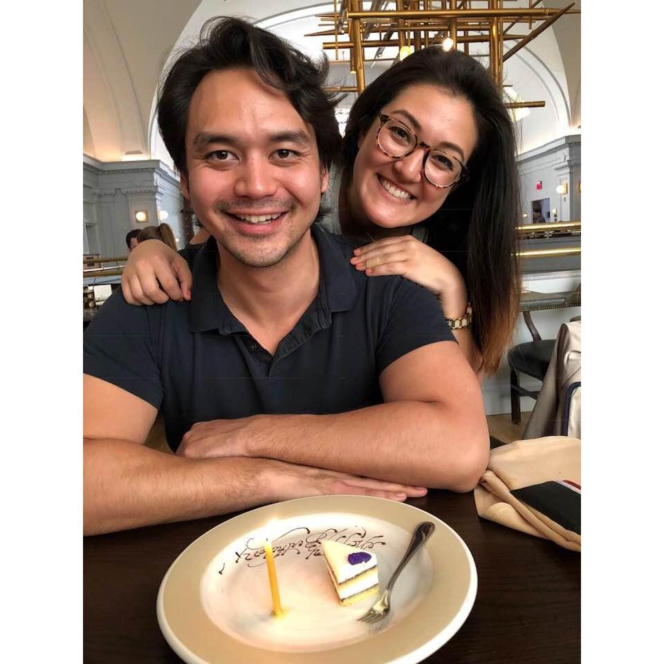 Chetin's Birthday, April 2018, the first time Sunny met the whole family! (She's behind the camera)