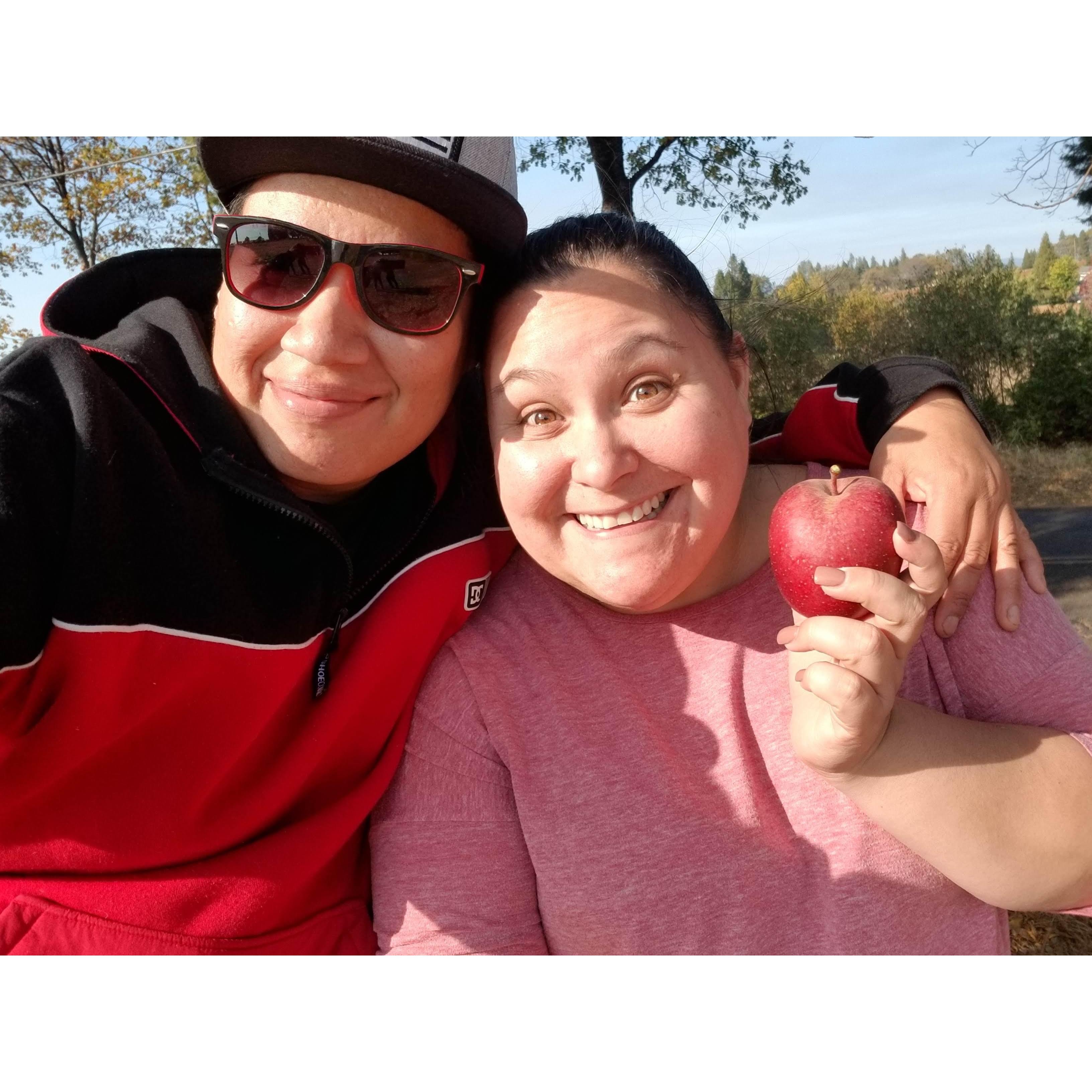 Apple hill farm. Visiting Mom :)