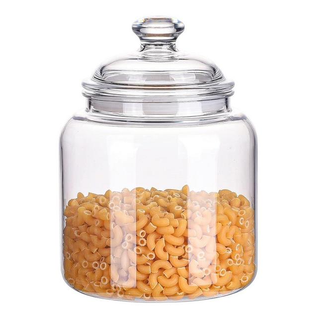 50 oz Small Unbreakable & Dishwasher Safe Airtight Food Storage Jar | Premium Plastic Shatterproof Apothecary Jars | Perfect Canister Container for Coffee, Cereal, Tea, Spices, Snack, Bath Salt