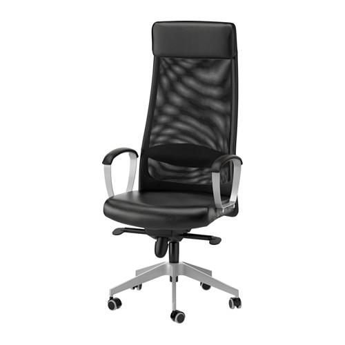 MARKUS Swivel chair, black Glose Robust black