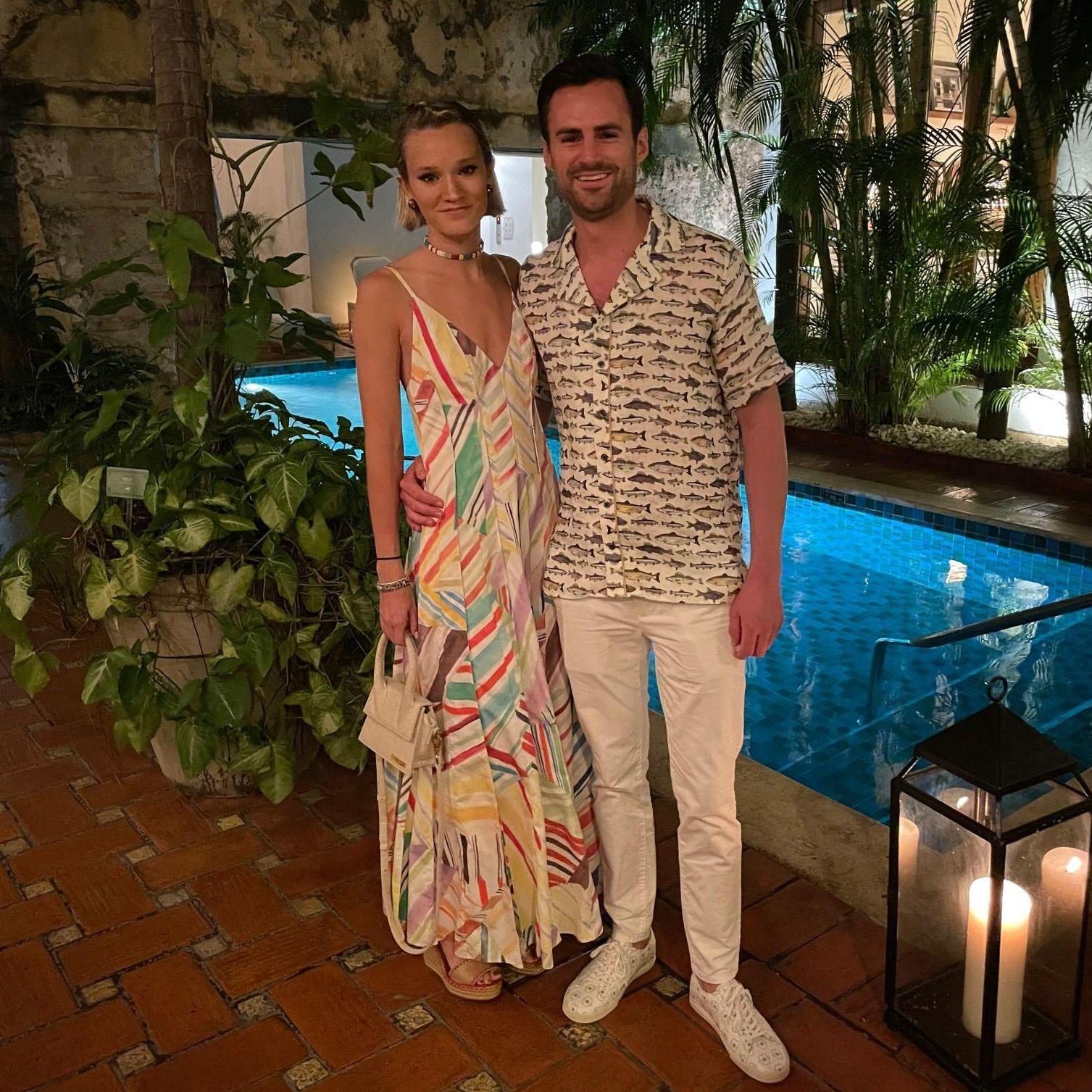 Celebrating our good friends, Teddy and Natalia in Cartagena, Colombia, March 2022.