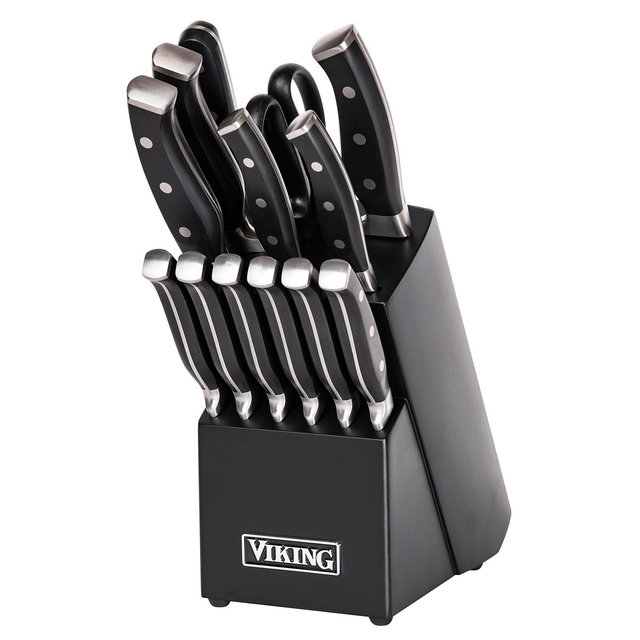 Viking 14 Piece Forged Cutlery Block Set