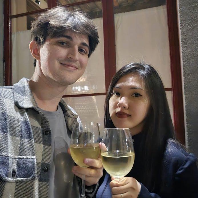 A fine experience, wine in the streets of Italy!