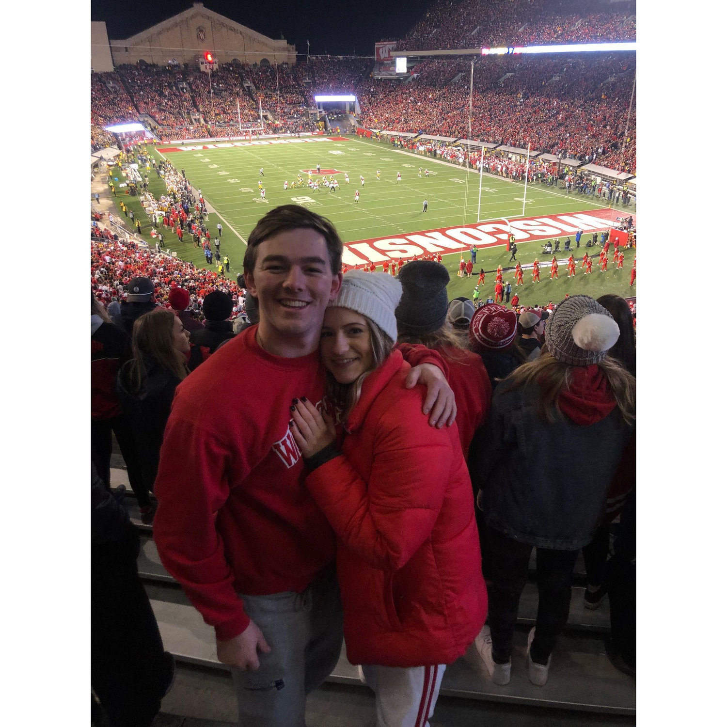 November 2019: Wisconsin football game