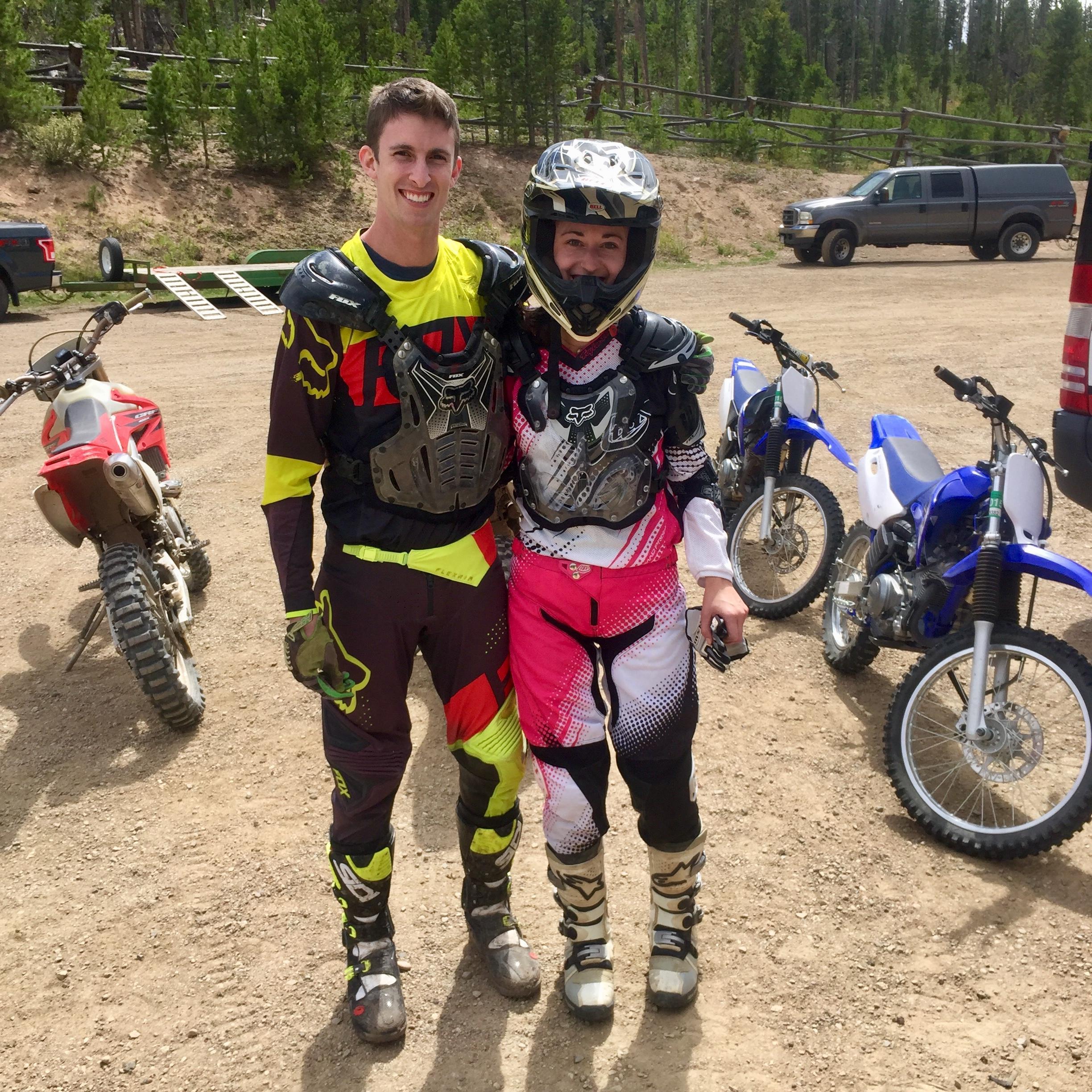 First time dirt biking