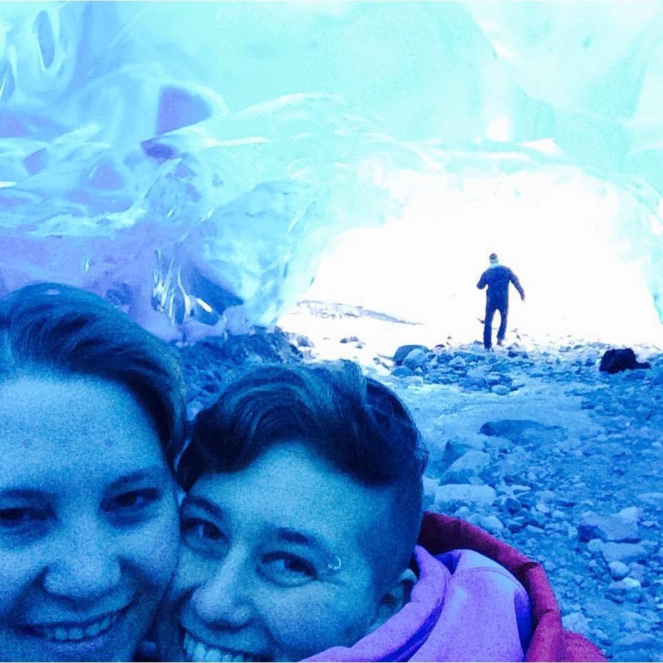 More Juneau adventures: Ice caves!